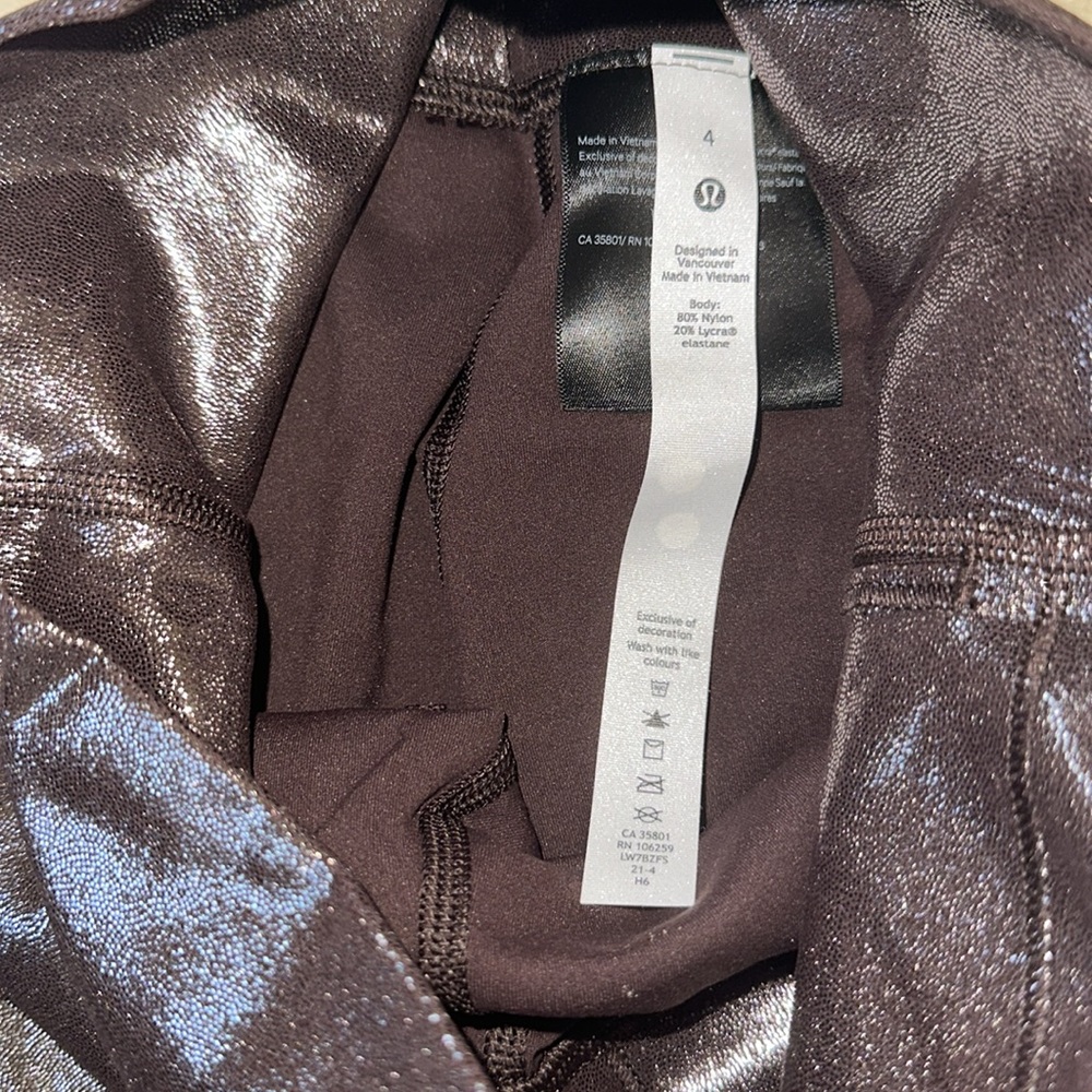 lululemon Align High-Rise Short 8” Shine - Picture 7 of 8